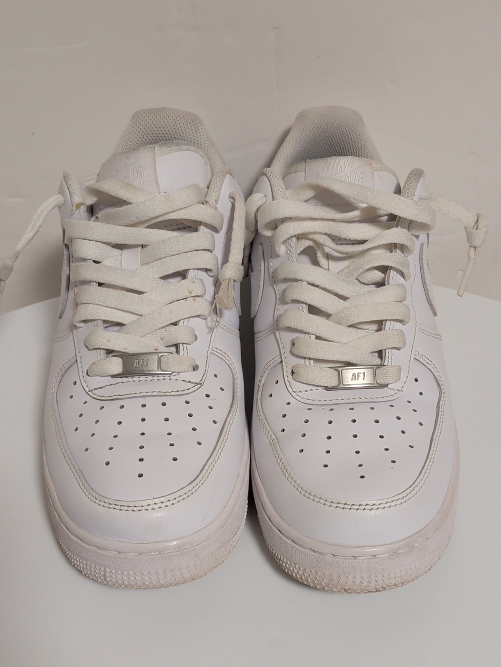 Nike Air Force One White Men's Low-Top Sneakers Size 9